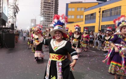 MUNICIPALIDAD DE IQUIQUE INVITA A DISFRUTAR DEL  XV CARNAVAL DE LA INTEGRACIÓN “JALLALLA FESTEJAÑANI”