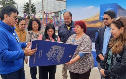 Presentan en la comuna de Iquique nuevos documentos de identidad y viaje