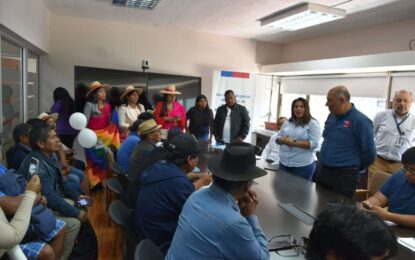 MOP acuerda medidas transitorias con vecinos de Colchane para mejorar ruta 15 CH.