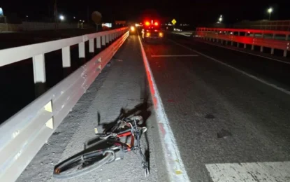 Ciclista fue atropellado por conductor de vehículo en Pozo Almonte