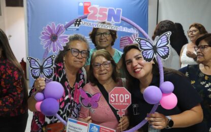 Conmemoran el Día de la Eliminación de la Violencia contra la Mujer en La Tirana