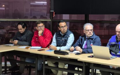 Seremi de Gobierno actualizó información por alerta metereológica tras Cogrid regional