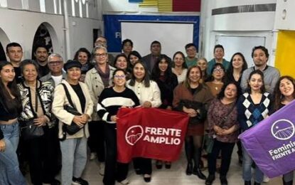 Frente Amplio Tarapacá realiza cambio de mando regional.