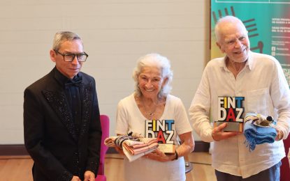 FINTDAZ 2026 abre el telón de su edición número 19 con un emotivo homenaje a Luz Jiménez y Eduardo Barril