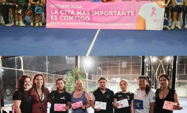 Tarapacá se suma a la prevención del cáncer de mama con jornada deportiva “Magic Pink Padel Day”